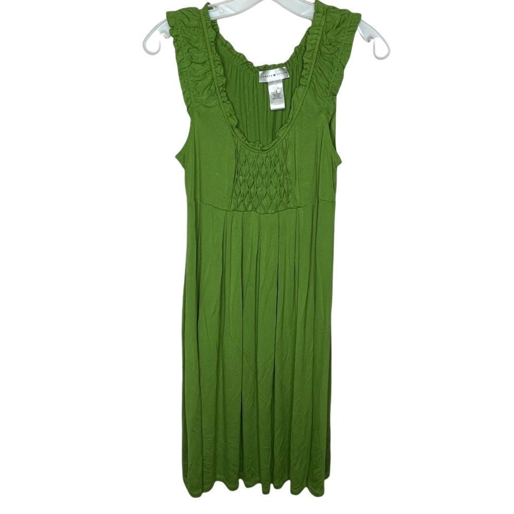 London Style Green Dress